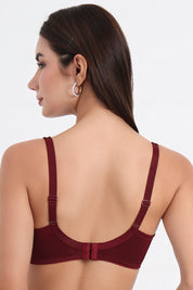 TRIUMPH BRA- 150I669 Minimizer 21 Wired Non Padded Comfortable High Support Big-Cup Bra