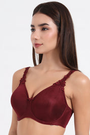 TRIUMPH BRA- 150I669 Minimizer 21 Wired Non Padded Comfortable High Support Big-Cup Bra