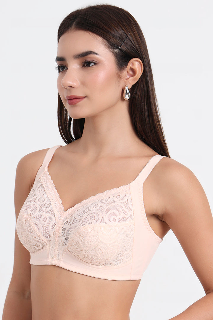 TRIUMPH-203I949 Delicate Doreen Wireless Non Padded Maximum Comfort Big-Cup Everyday Bra