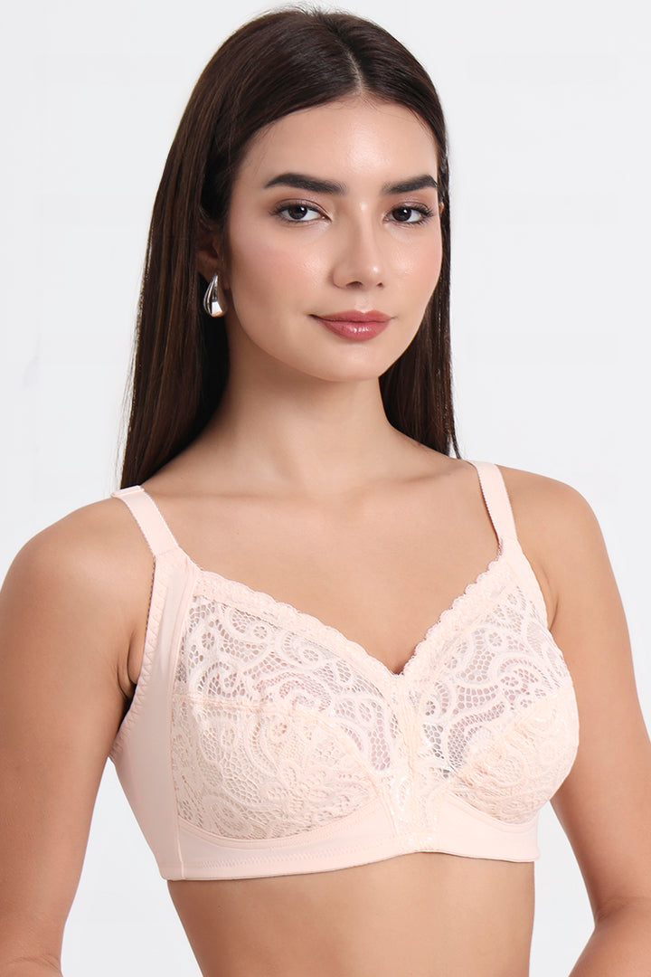 TRIUMPH-203I949 Delicate Doreen Wireless Non Padded Maximum Comfort Big-Cup Everyday Bra