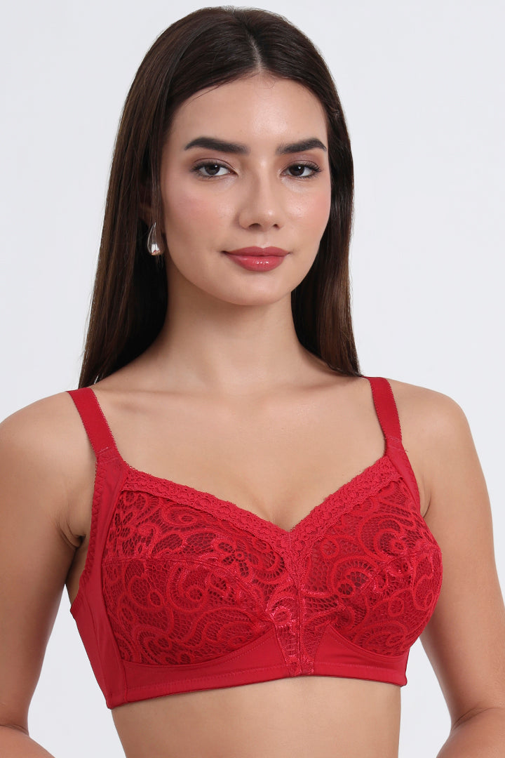 TRIUMPH-203I949 Delicate Doreen Wireless Non Padded Maximum Comfort Big-Cup Everyday Bra