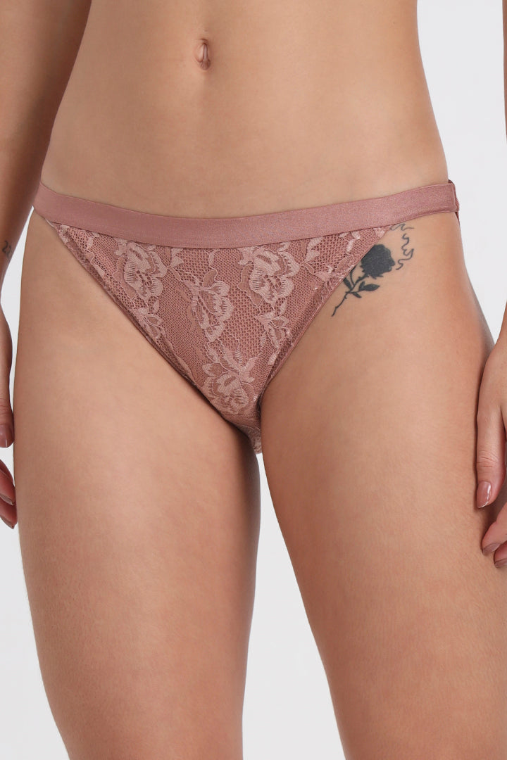 Triumph-756I386 New Lace Bandeau Tanga Medium Coverage -XU