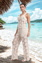 AXTZH Wave Whimsy Crochet Beachwear Lowers XBWLOWER0179IY