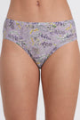 ENAMOR PANTY P130 Floral Print Mid-Rise Briefs -WISTERIA PRINT