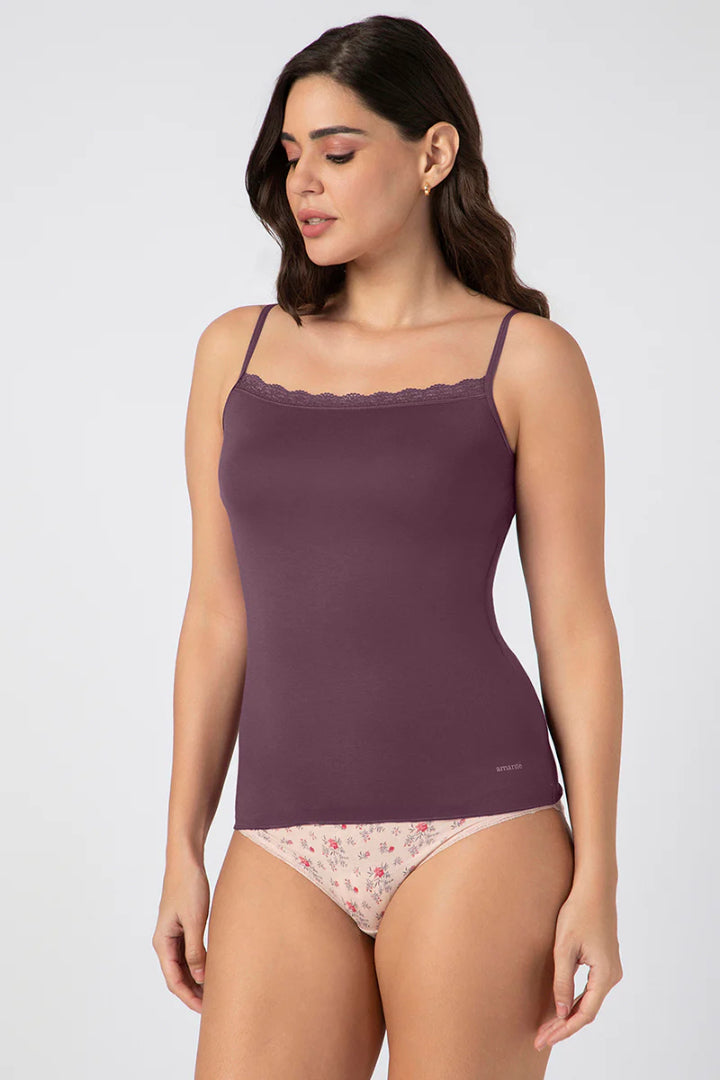 AMANTE WOMEN INNER LIN82801-EGGPLANT