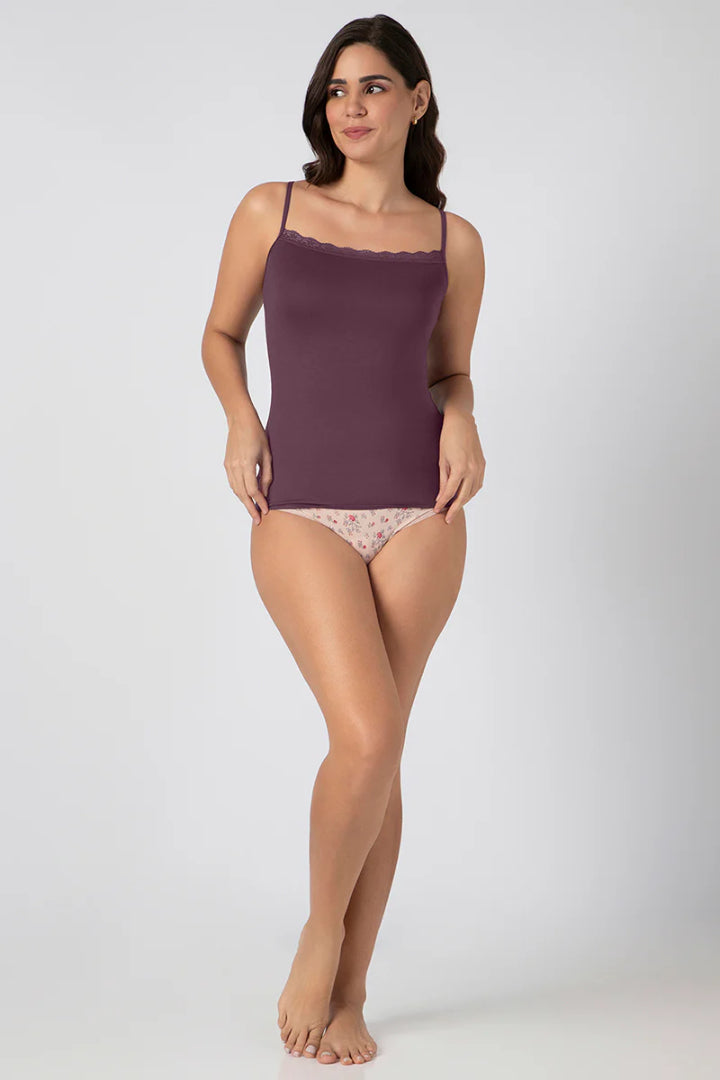 AMANTE WOMEN INNER LIN82801-EGGPLANT