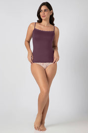 AMANTE WOMEN INNER LIN82801-EGGPLANT