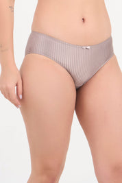 TRIUMPH PANTY 756I499 Women Striped Full Overall Coverage Mid-Rise Hipster Briefs