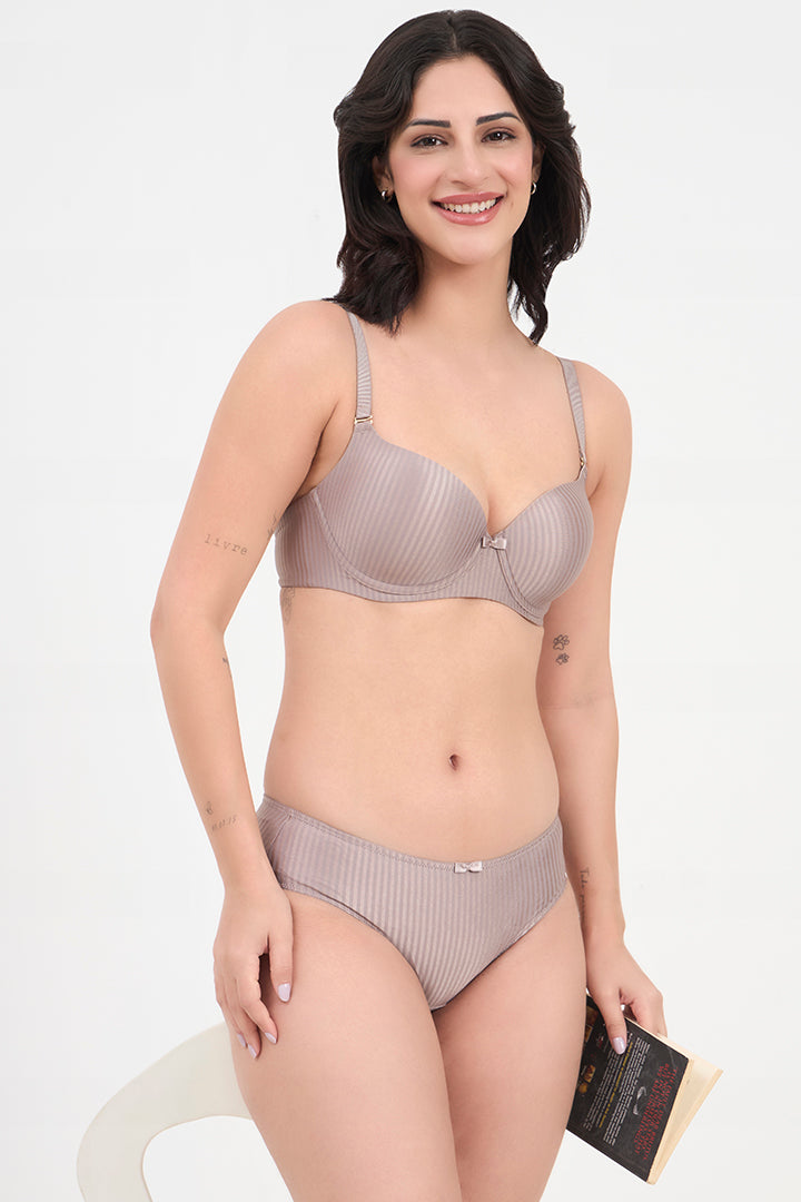 TRIUMPH-123I441 Shiny T-Shirt Bra Padded Wired