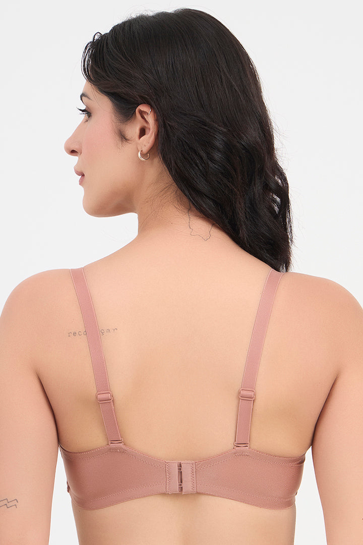 TRIUMPH-123I283 New Lace Bandeau Bra Padded Wired