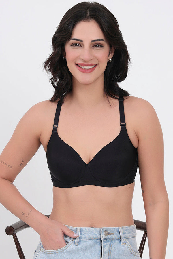 TRIUMPH 110I587 Lightly Padded Underwired T-shirt BRA - Black