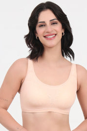 TRIUMPH 110I583 Triumph International Women's Polyamide Lightly Padded Wire Free Casual T-Shirt Bra