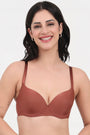 TRIUMPH-122I087 T-Shirt Bra 60 Invisible Wired Padded Body Make-Up Series Light Weight Seamless Support Everyday Bra