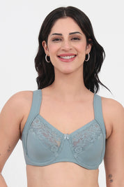 TRIUMPH-220I141 Form & Beauty Non Padded Wired Lace Mature Bra