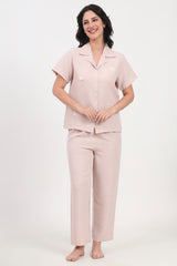 AXTZH NIGHTWEAR Beige Night Set X2043IO