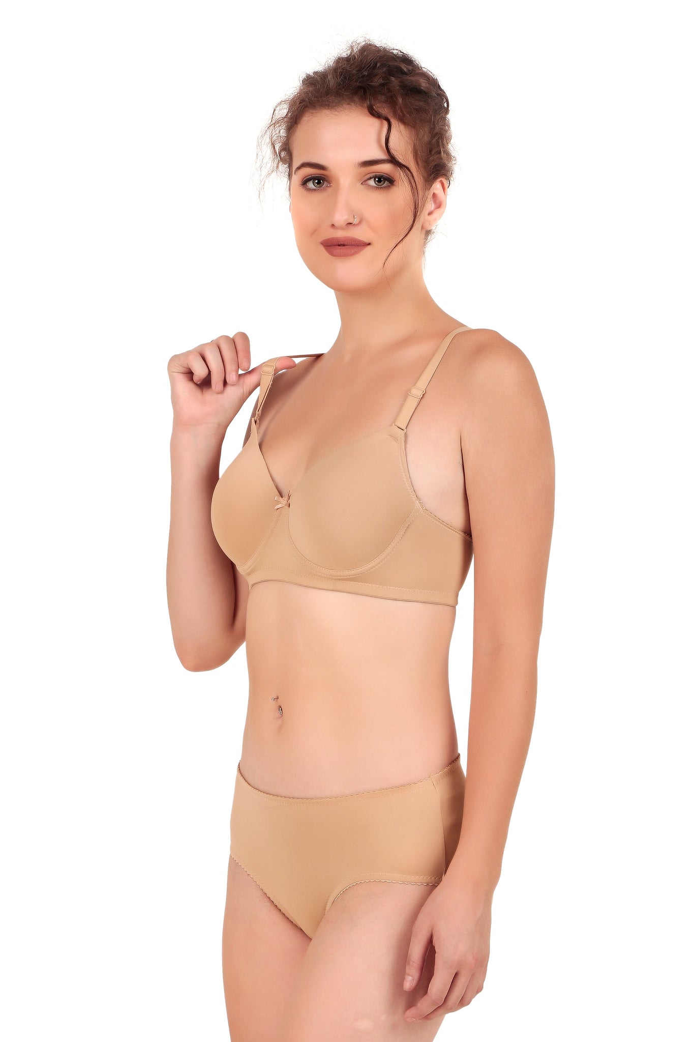 VONZZO VBPD1001 Wired Padded Light Weight Seamless Support Everyday T-shirt Bra