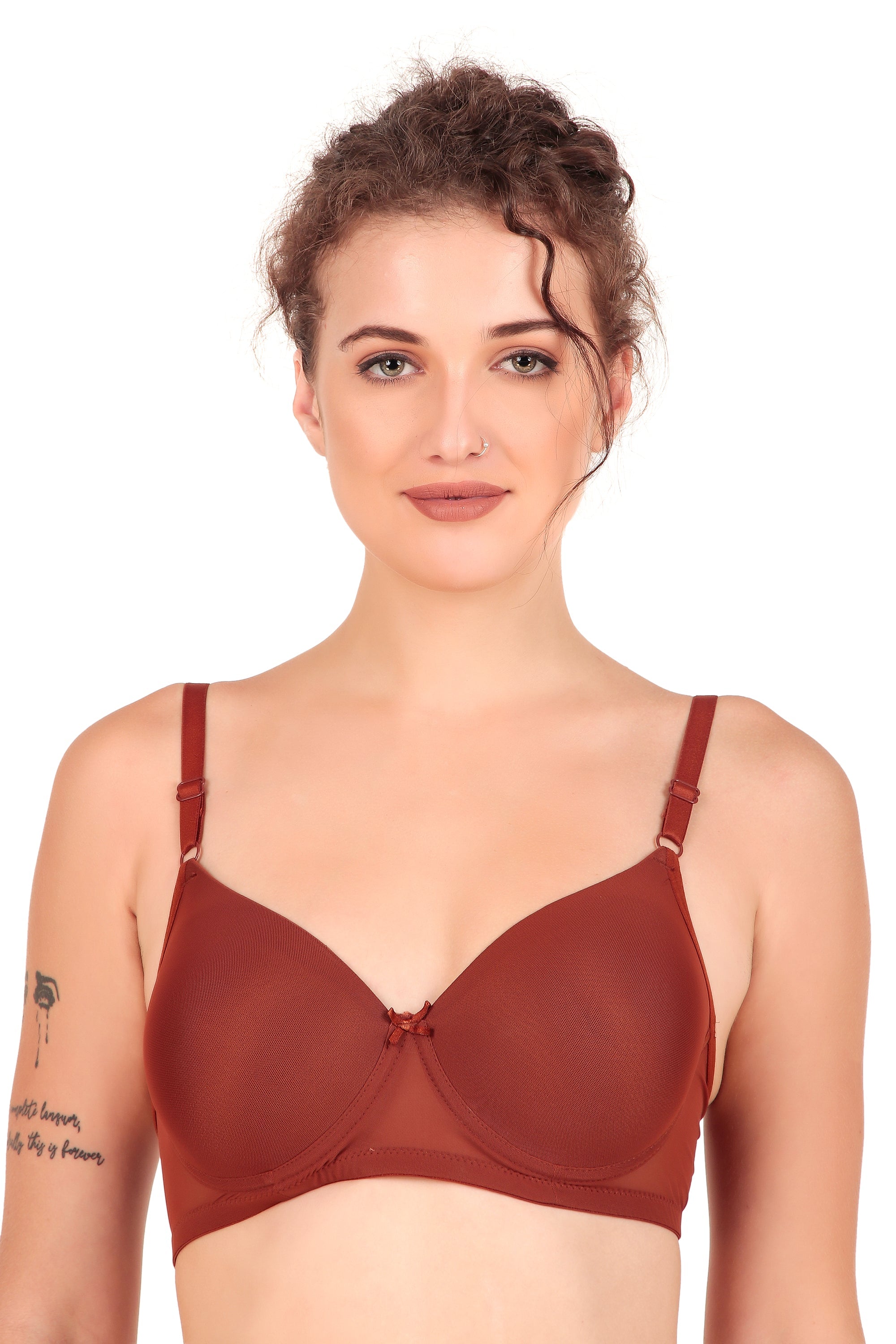 VONZZO BRAND2001 - EVERYDAY LIGHTLY PADDED UNDERWIRED T-SHIRT BRA