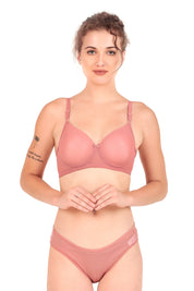 VONZZO BRAND2001 - EVERYDAY LIGHTLY PADDED UNDERWIRED T-SHIRT BRA