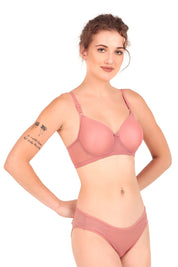 VONZZO BRAND2001 - EVERYDAY LIGHTLY PADDED UNDERWIRED T-SHIRT BRA