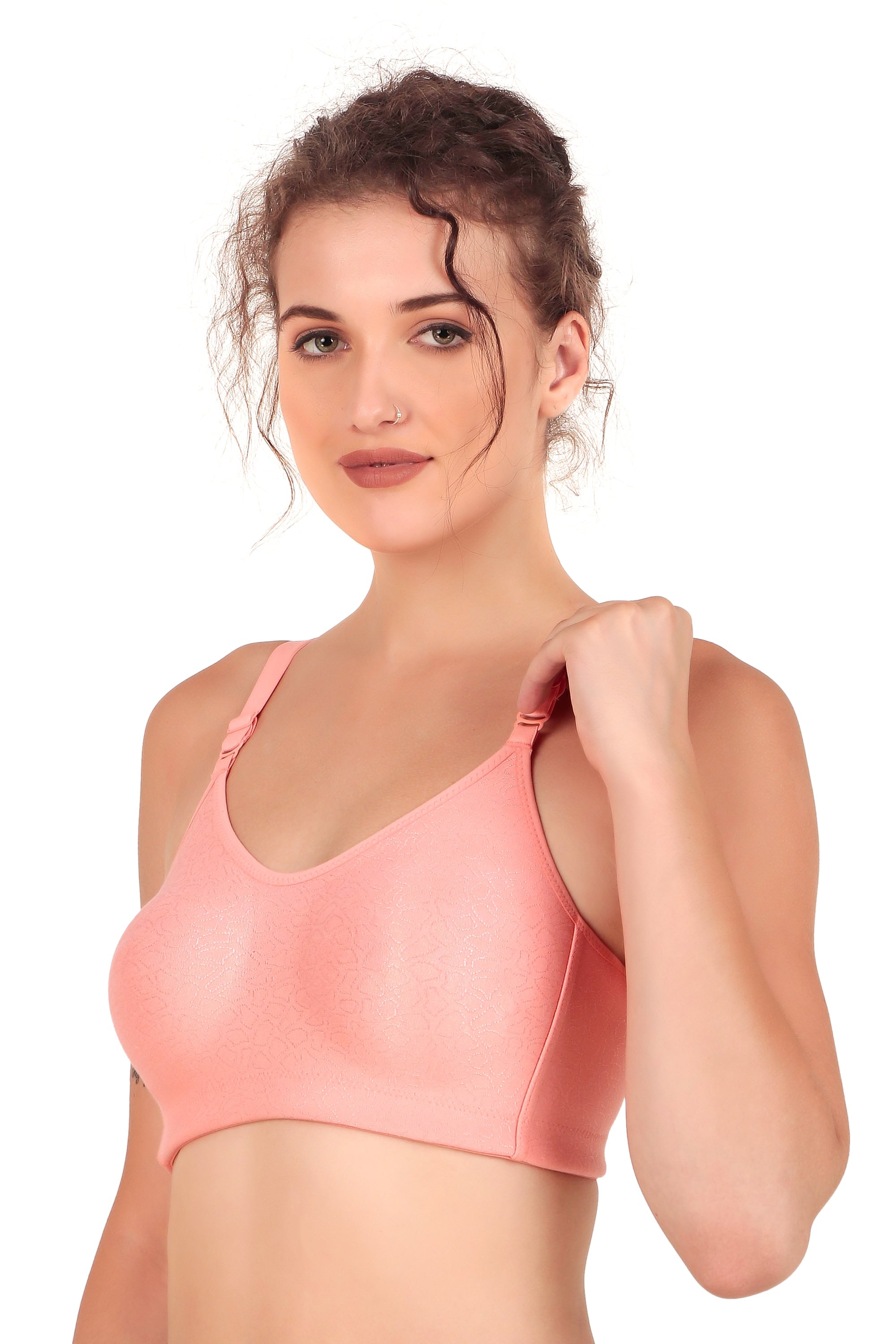 SLUUW SB003 - NON-PADDED NON-WIRED SEAMLESS MINIMIZER BRA