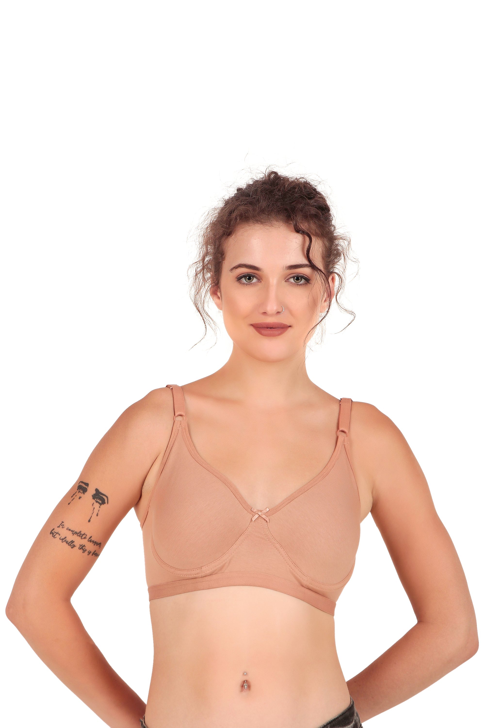 VONZZO BRACB1001 - EVERYDAY NON-PADDED UNDERWIRED T-SHIRT BRA