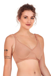 VONZZO BRACB1001 - EVERYDAY NON-PADDED UNDERWIRED T-SHIRT BRA