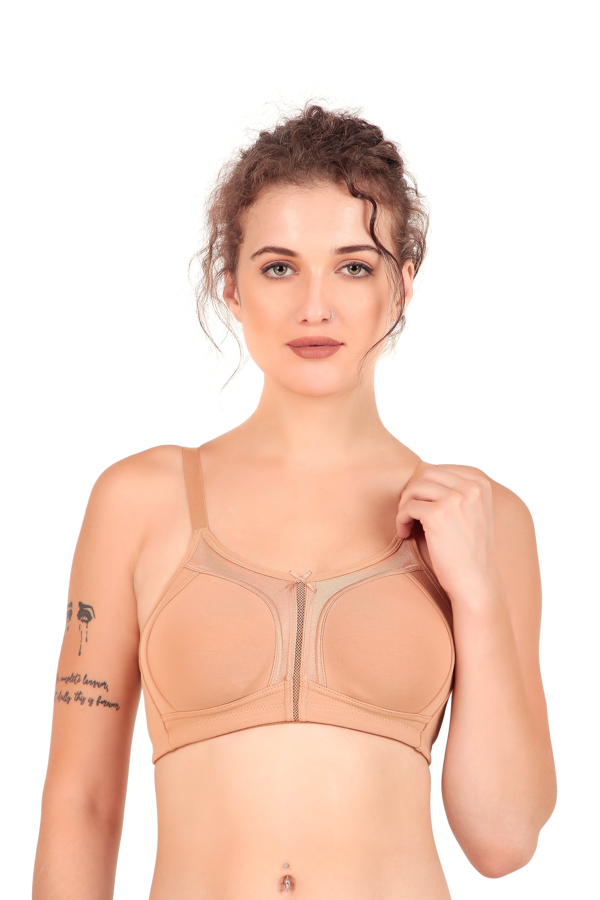 VONZZO VBHA1002 24/7 - NON-PADDED NON-WIRED EVERYDAY MINIMIZER BRA