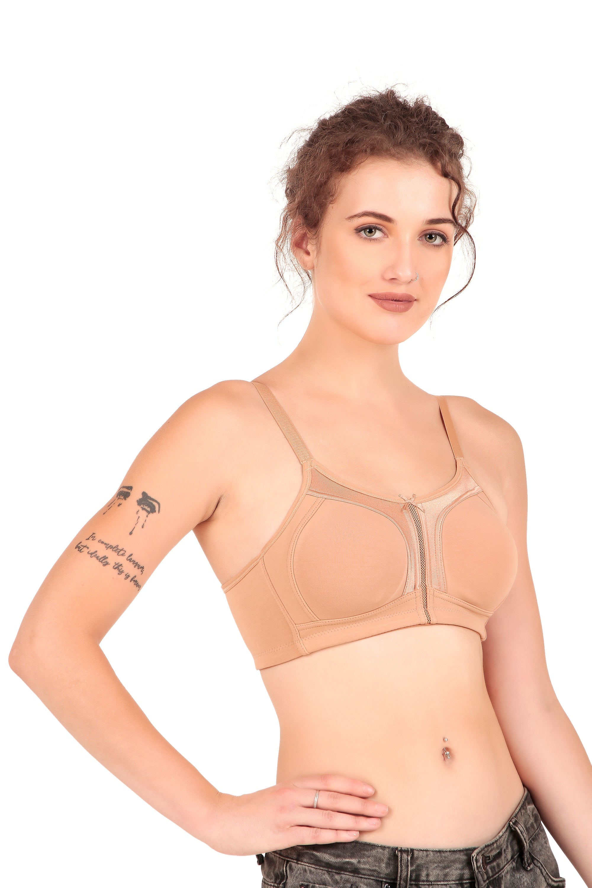 VONZZO VBHA1002 24/7 - NON-PADDED NON-WIRED EVERYDAY MINIMIZER BRA