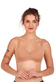 VONZZO BRACE3001 - EVERYDAY BACKLESS LIGHLTY PADDED NON-WIRED BRA