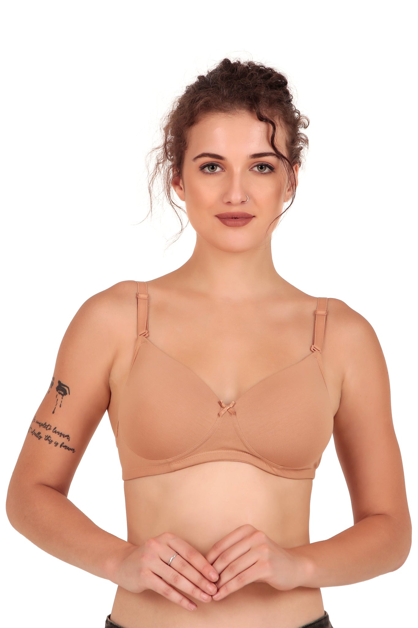 VONZZO BRACE3001 CLASSIC BACKLESS PADDED & NON WIRED BRA