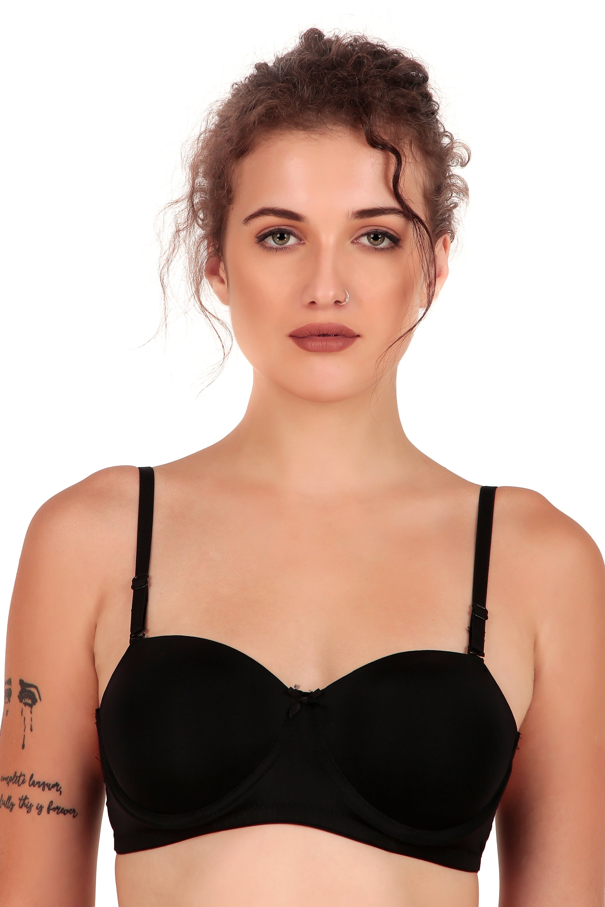 VONZZO BRAPE4001 - UNDERWIRED LIGHTLY PADDED BACKLESS T-SHIRT BRA