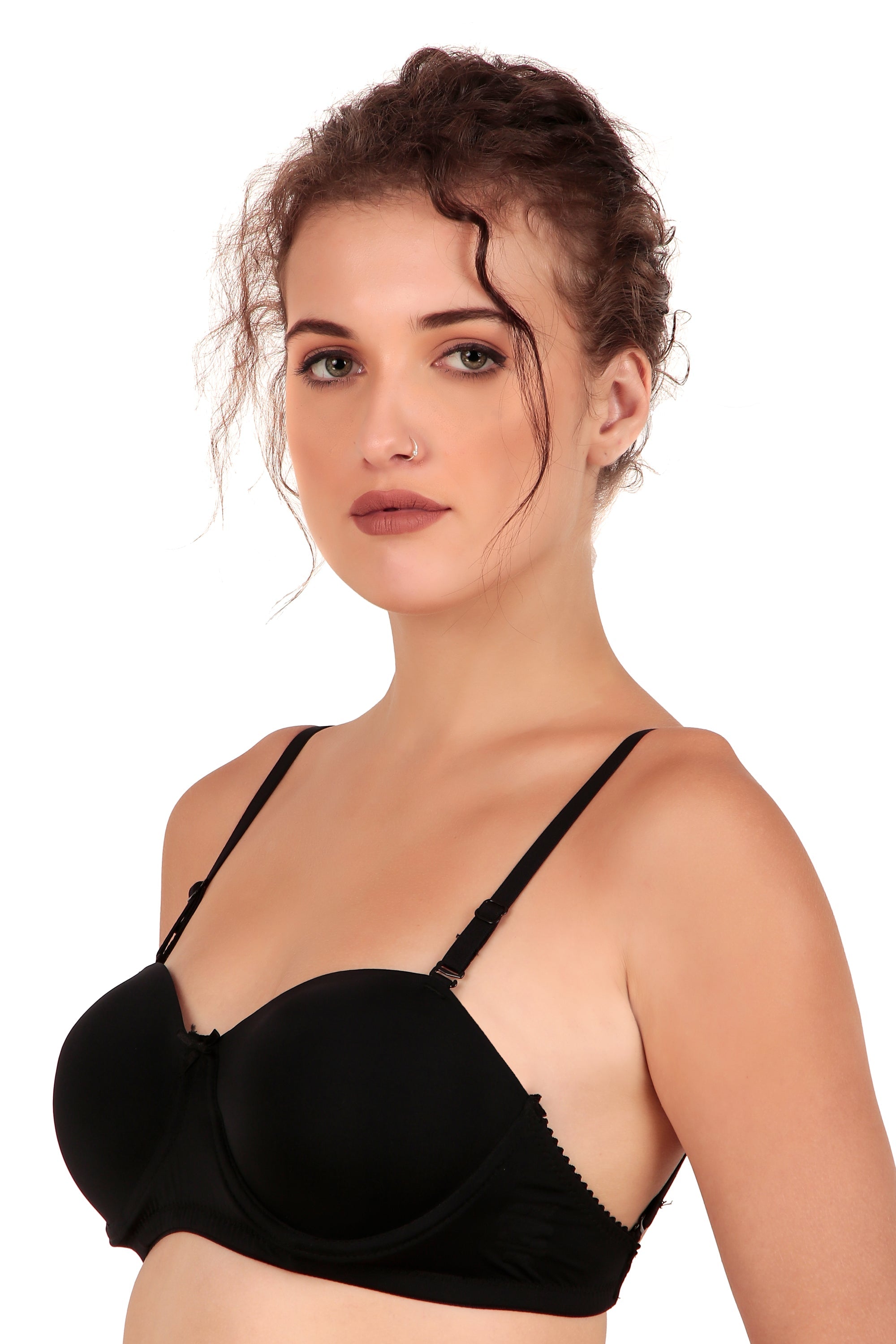 VONZZO BRAPE4001 - UNDERWIRED LIGHTLY PADDED BACKLESS T-SHIRT BRA