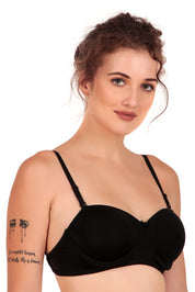 VONZZO BRAPE4001 - UNDERWIRED LIGHTLY PADDED BACKLESS T-SHIRT BRA