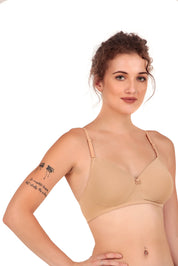 VONZZO BRAPC1001 - EVERYDAY LIGHTLY PADDED NON-WIRED T-SHIRT BRA