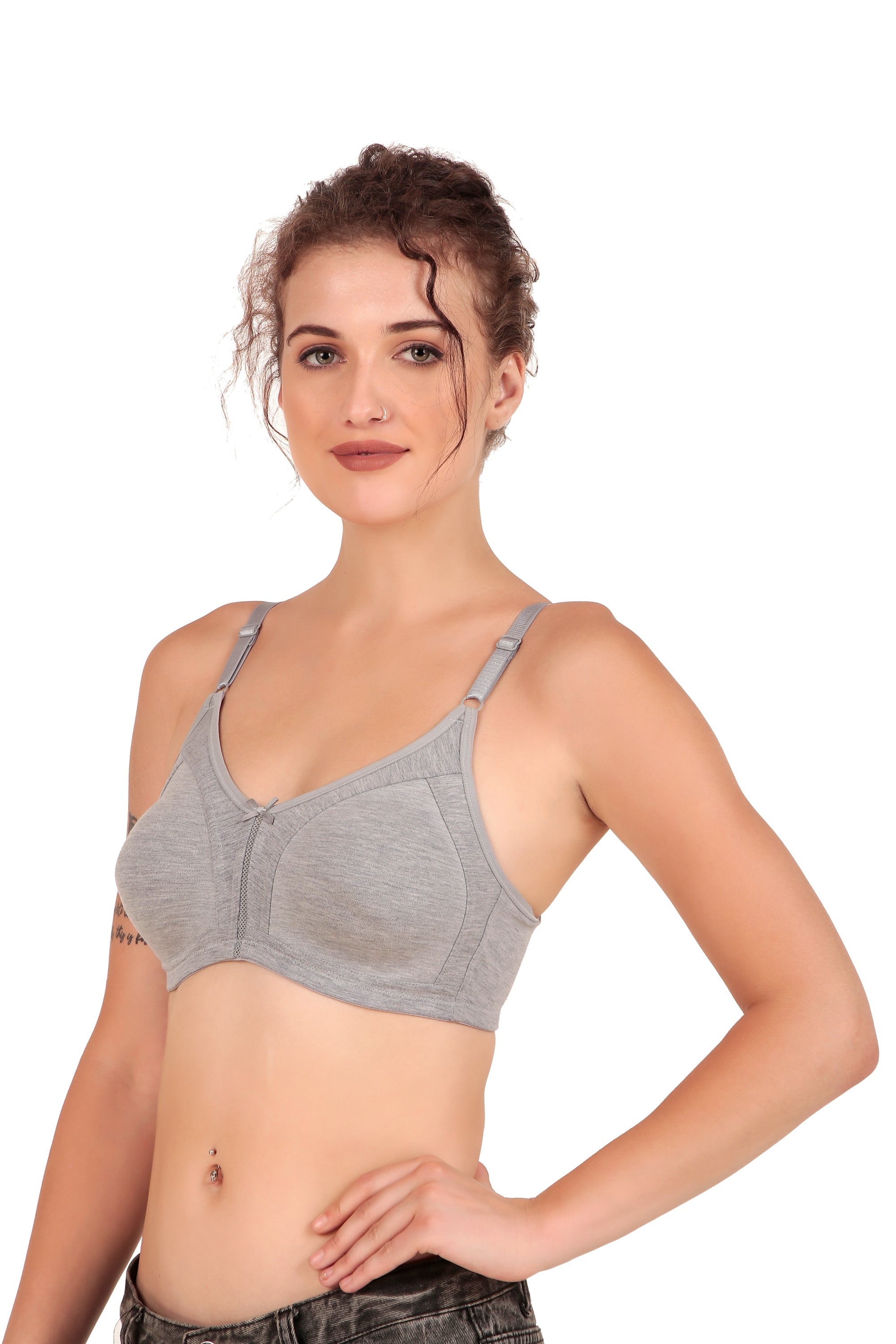 SLUUW SB001 - ELEGANT NON-WIRED NON-PADDED MINIMIZER BRA