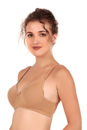 VONZZO BRACC3001 - SOLID SEAMLESS PUSH UP PADDED BRA