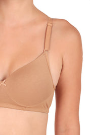 VONZZO BRACC3001 - SOLID SEAMLESS PUSH UP PADDED BRA