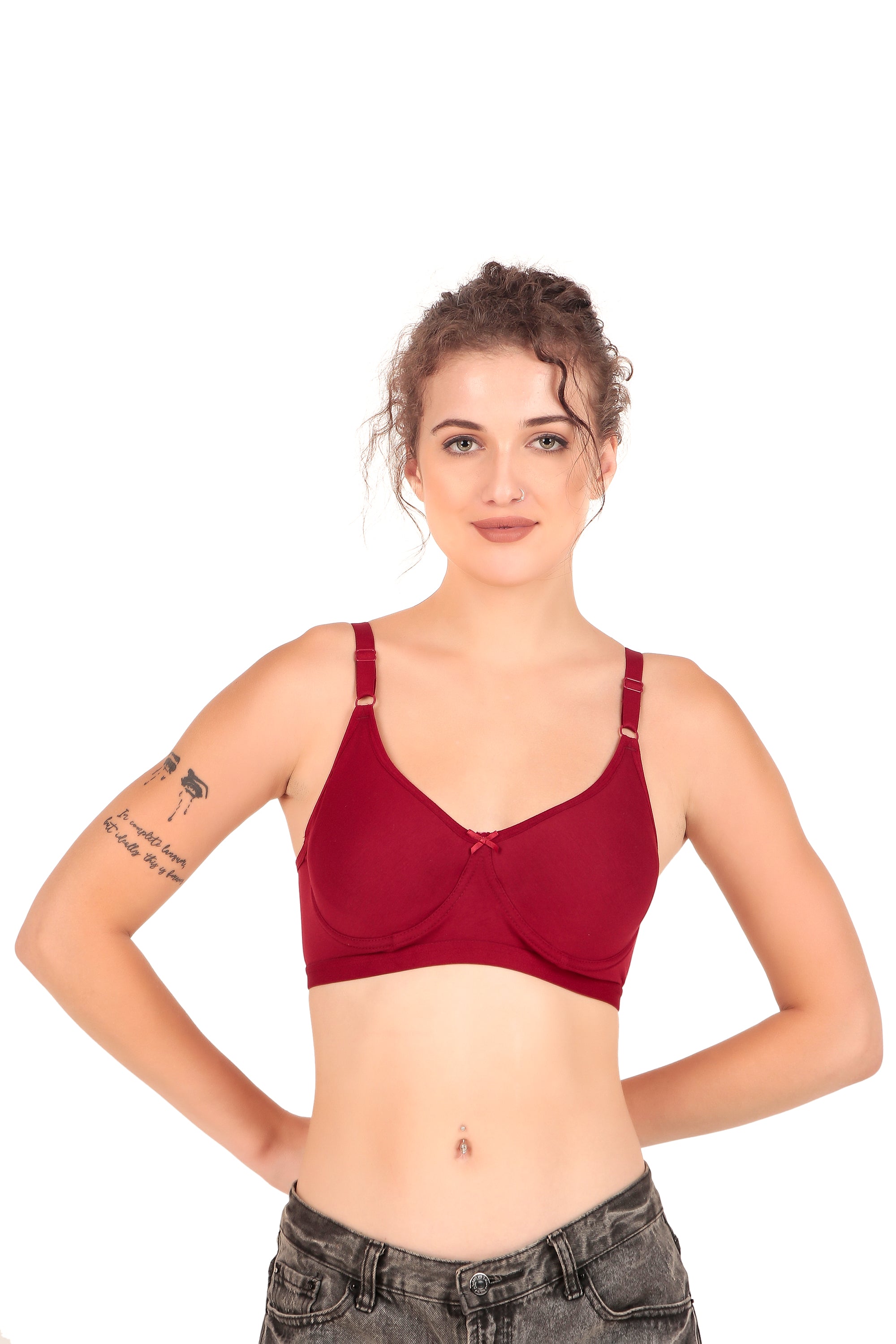 VONZZO BRACB1001 - EVERYDAY NON-PADDED UNDERWIRED T-SHIRT BRA