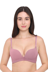 WACOAL BRA BI05G01 DO Women’s-Dreamy-Curve- Padded Non-wired 3/4th-Cup Everyday wear Push-up-Bra-Pink