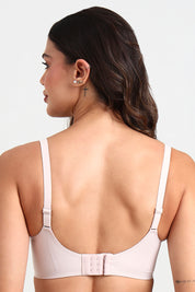 AXTZH Beautifully Designed Push-Up Bra for Women with Elegant Detailing and Everyday Comfort X2510-BLUSH-CP402