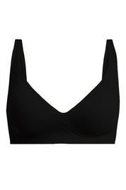 BELLAGIO  Seamless Everyday Bra with Soft Support and Smooth Finish for Women BB0811-BLACK-CC101