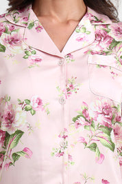 AXTZH Elegant and Comfortable Women’s Nightwear Ensemble for Peaceful Evenings and Restful Sleep X8139-PINPR-WC2S