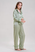 Mysthelle MINT GREEN FEATHER NIGHTWEAR