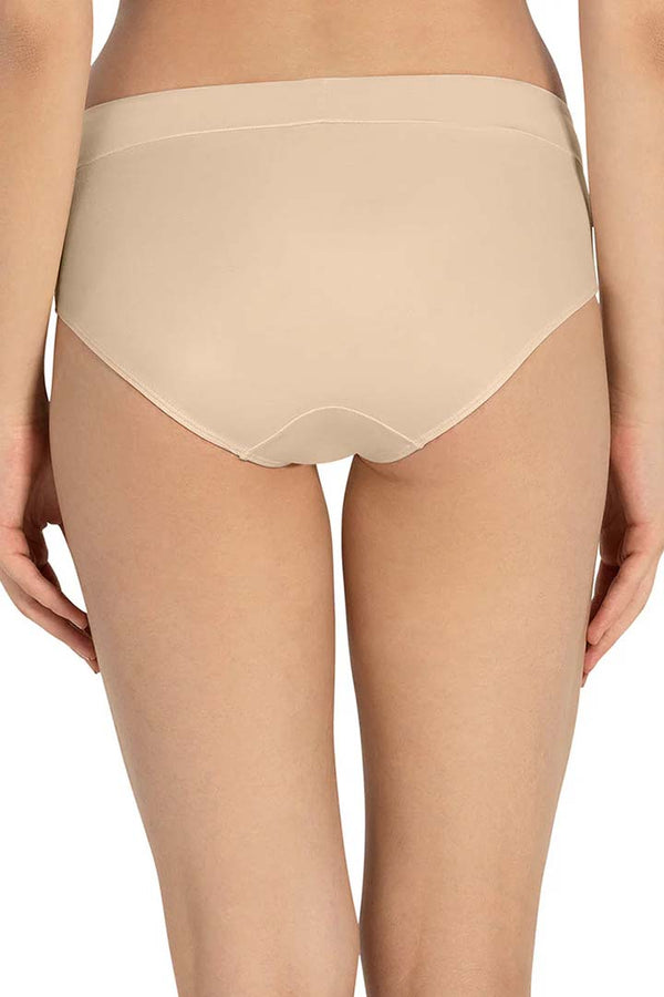 AMANTE PAN77601-ALMOND CLOUDSOFT HIPSTER PANTY