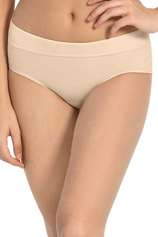 AMANTE PAN77601-ALMOND CLOUDSOFT HIPSTER PANTY