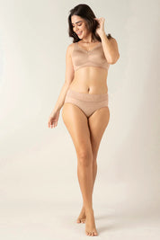 AMANTE PANTY PAN78001-SANDALWOOD