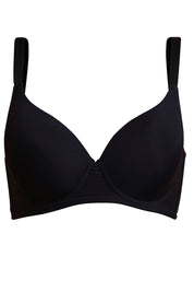 AXTZH Classic Contour Bra Offering Natural Shape, Gentle Lift, and Flawless Finish AB2355-BLACK-DP101