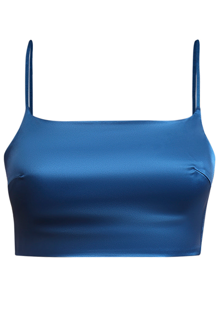 BELLAGIO Modern Essential Bra with Thin Straps, Smooth Contours, and Comfortable Fit BB5529-TEAL-CS113