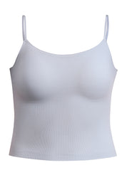 AXTZH Sexy Bralette Featuring Lightweight Stretch and Smooth Contour Design X4123-GREY-CP123