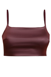BELLAGIO Modern Essential Bra with Thin Straps, Smooth Contours, and Comfortable Fit BB5529-CHOCO-CS113